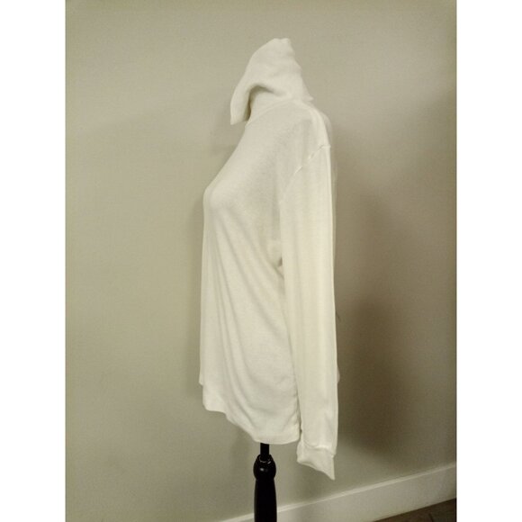 Bundle of 3 Off White Turtle Neck Tops Shirts Size L - Picture 9 of 15
